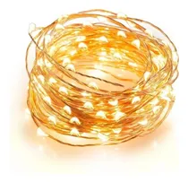 Comprar Luces Led 100 Luces Color Blanco Calidas Navidad