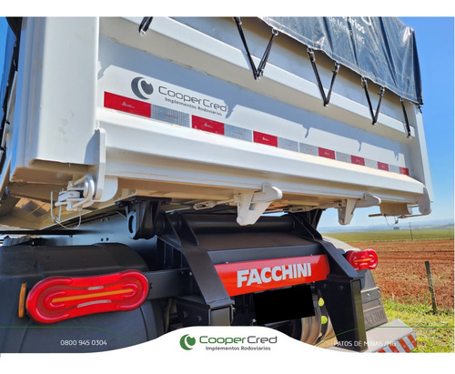 Carreta Basculante Facchini 25m³ Kit Minerio 24/25 3 Eixos