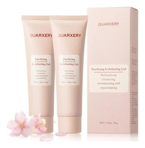 ·q-gel Exfoliante Quarxery, Gel Exfoliante Suave, 2 Units