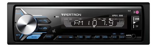 Radio Fm/mp3 Com (bluetooth) Comando Por Voz Vipertron