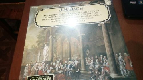 Imagen 1 de 2 de Lp Nuevo Sellado 1985 Bach Concierto Para Violin Do Menor