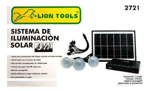Imagen 1 de 5 de Kit Panel Solar 6 Watts