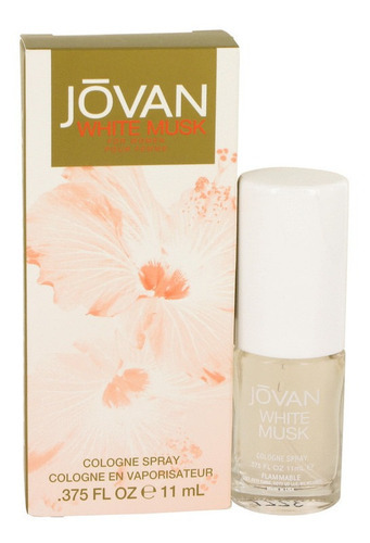 Perfume Edc Jovan White Musk para mujer, 11 ml, versión en bolsa