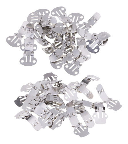 40 Piezas Soporte De Zapatos Pinzas De Fijar Clips De Acero