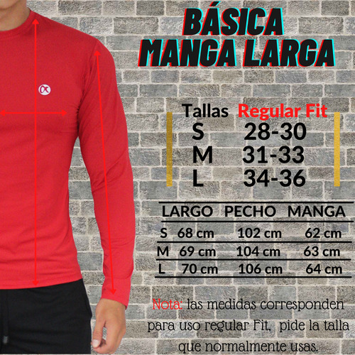 Camiseta  Deportiva Básica Manga Larga En Microfibra - Buzo