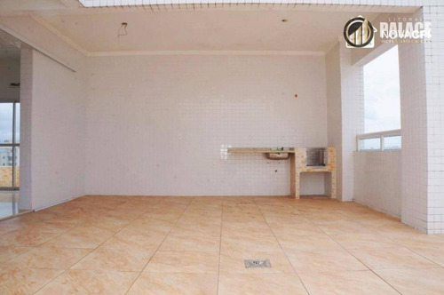 Imagem 21 de 30 de Cobertura Com 3 Dormitórios À Venda, 157 M² Por R$ 800.000,00 - Mirim - Praia Grande/sp - Co0021
