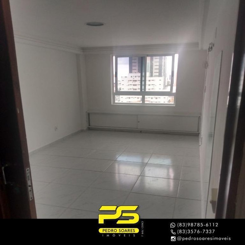 Imagem 3 de 10 de (oportunidade) Flat Com 1 Dormitório À Venda, 40 M² Por R$ 200.000 - Tambaú - João Pessoa/pb - Fl0156