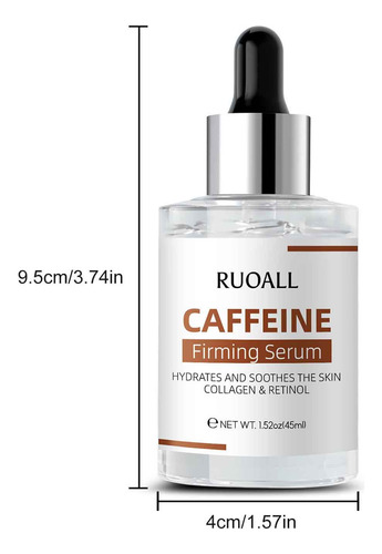 A Cafeína Hidrata E Acalma O Retinol - Suaviza Instantaneame