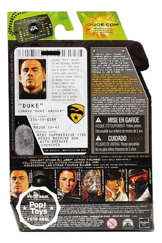 Hasbro - G.i.joe - The Rise Of Cobra - Duke Hauser Intl.