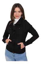 Comprar Campera De Jean Chaqueta Mujer Elastizadas Gabardina