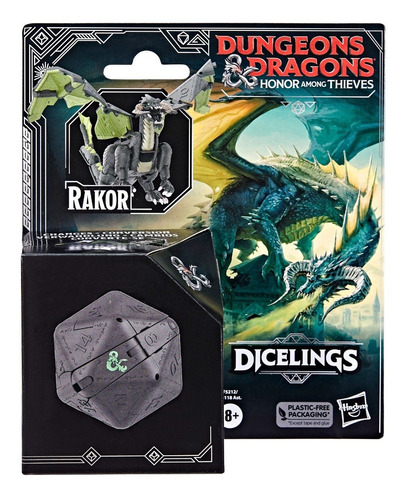 Dungeons & Dragons Cubo Y Criatura 10 Cm Rakor Hasbro