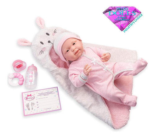 Jc Toys La Newborn Nursery | Muñeca Recién Nacida Sua