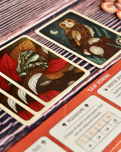 Leaf, Juego De Mesa: Estrategia Y Misterio En Weird City