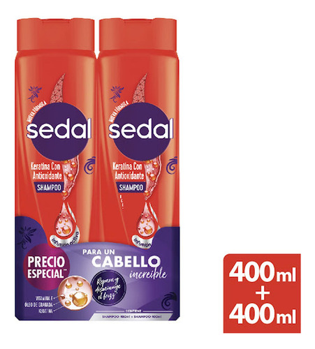 Shampoo Sedal Keratina