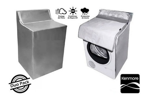 Cover Wash De Lavadora Y Secadora 16-20 Kg Set Kenmore