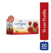 Comprar Te En Saquitos La Virginia Sabor Frutilla X 20 Saquitos