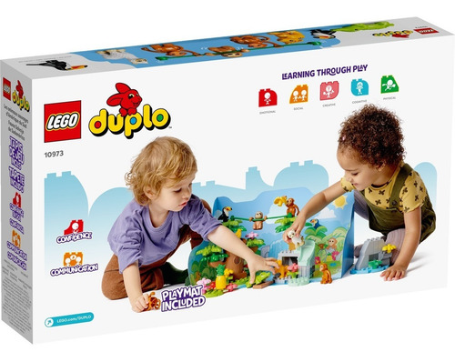 Kit Lego Duplo Fauna Salvaje De Sudamérica 10973 71 Piezas 71