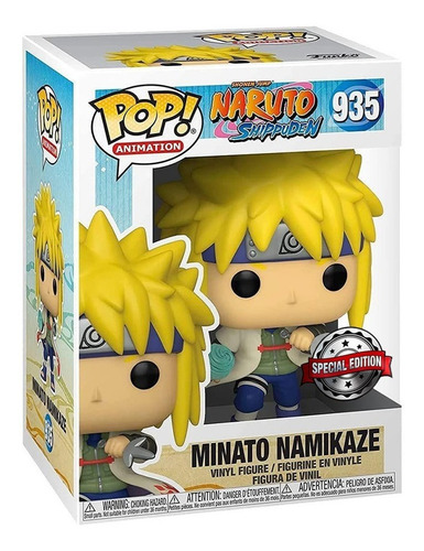 Imagem 2 de 3 de Boneco Funko Pop Naruto Shippuden Minato Namikaze 935