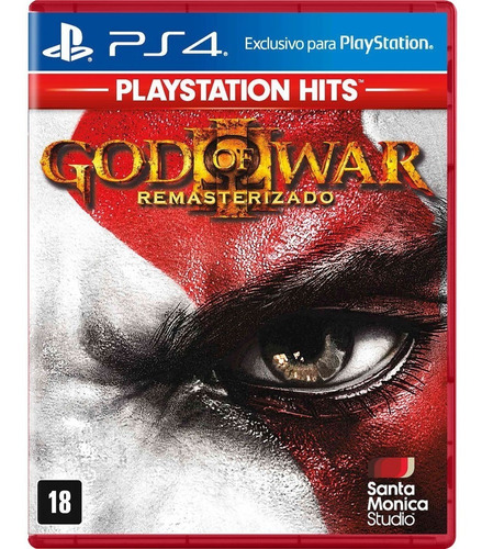 God Of War Iii 3 Ps4 Mídia Física Remastered 100% Português