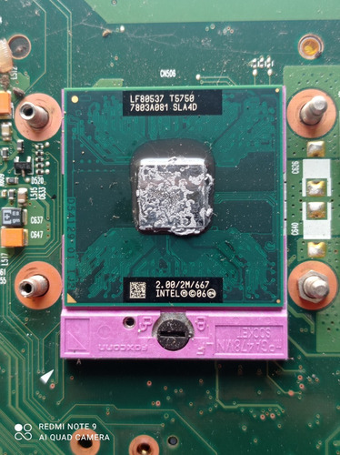Procesador Intel Lf0537 Para Laptop Toshiba Satellite A200 S