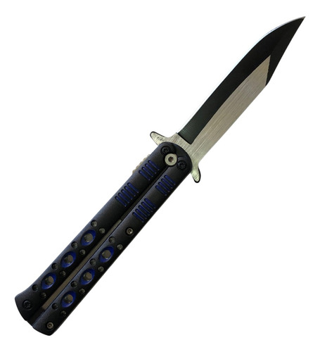 Navaja Rite Edge Modelo 300514-bl Negro C/ Azul -lo De Jorge