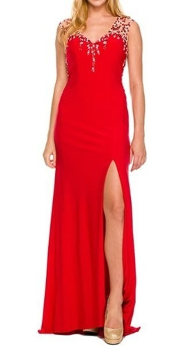 Vestido De Fiesta Juliet Modelo 596 # M Color Rojo