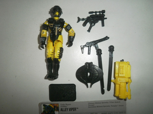 Gi Joe Figura Vintage 90s Alley Viper (Usado)