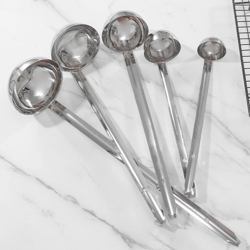 Cucharón De Acero Inoxidable Para Servir Sopa Y Salsa, Diseñ