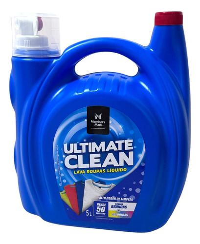 Ultimate Clean 5l Lava Roupas Líquido Member's Mark
