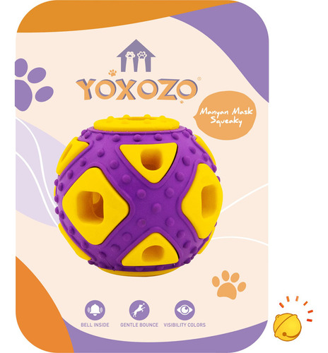 Yoxozo Juguete De Pelota Para Perro, Cascabel Interior Para 