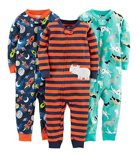 Ropa Para Bebe Paquete De 3 Pijamas De Algodón Talla 2t