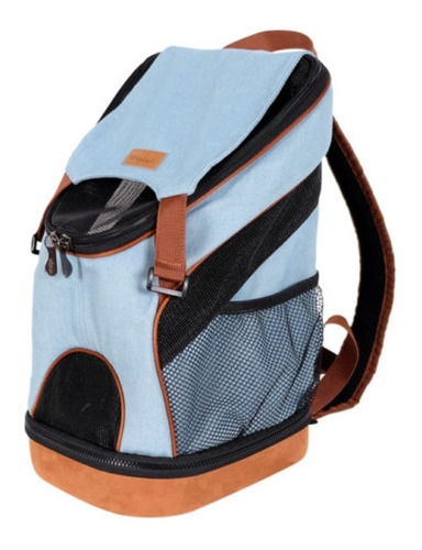 Imagen 3 de 10 de Mochila Bolso Cocooning Fun Lightweight Backpack Denim Perro