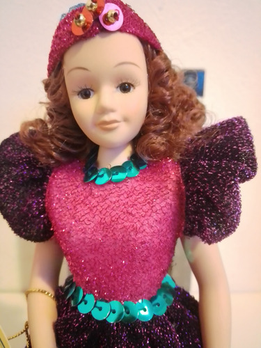 Muñeca De Porcelana Florina Collection Made In Brazil Vintag (Usado)