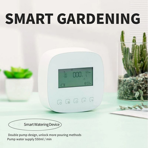 Sistema De Riego Inteligente Automático Con Doble Bomba