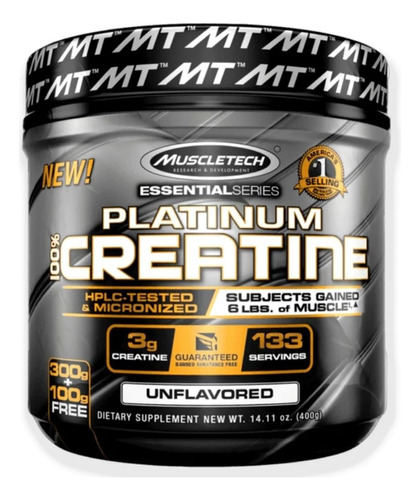 Creatine Muscletech 400gr - Unidad a $157960