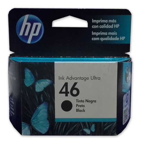 Imagen 4 de 6 de Combo 2 Cartucho Tinta Hp 46 1 Negro Cz637al 1 Color Cz638al