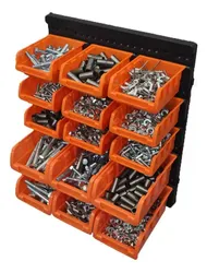 Comprar Painel Porta Parafusos 15 Caixas Organizador Casa Pegboard Ajax no Mercado Livre