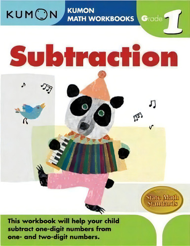 Grade 1 Subtraction, De Publishing Kumon. Editorial Kumon Publishing North America, Inc, Tapa Blanda En Inglés