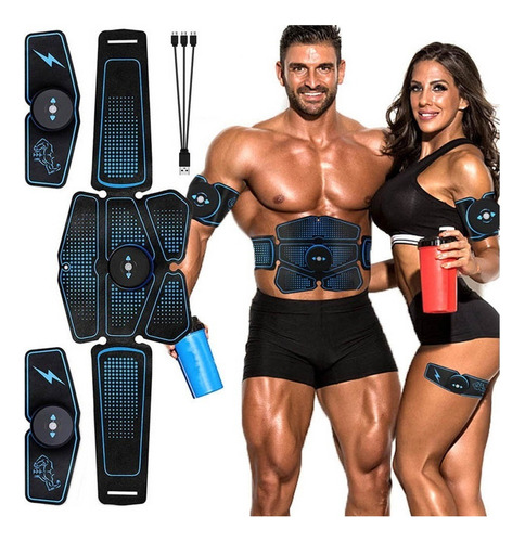 Regalo Estimulador Muscular Abdominal Eléctrico Con Usb