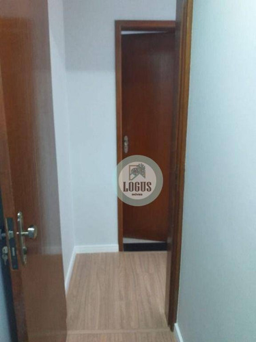 Imagem 25 de 30 de Apartamento Com 50m² Composto De 2 Dormitórios Sendo 1 Suíte E Um Dos Com Sacada, À Venda Por R$ 265.000,00 - Utinga, Santo André/sp - Ap2025