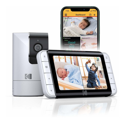 Kodak Cherish C525 - Monitor De Bebé Con Video Wifi Con Vist