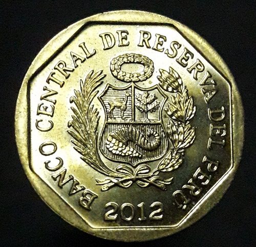 Moneda Peru 20  Céntimos 2012 
