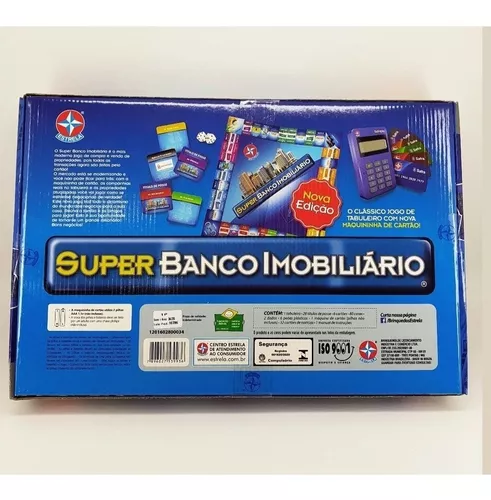 Jogo Super Banco Imobiliário Estrela