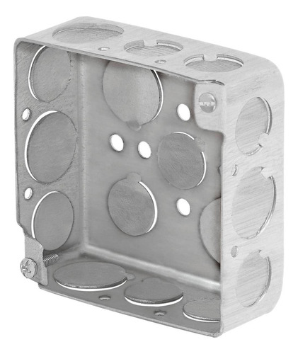 Caja Cuadrada 4  X 4  Reforzada Cch-4x4c Volteck