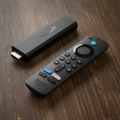 Amazon Fire Tv Stick Ultima Geração Cor Preto Tipo De Controle