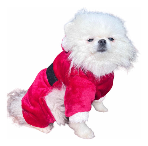 Pijama Disfraz De Santa Claus Mascota Talla 2 Perro