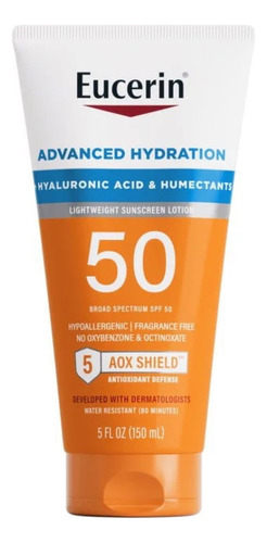 Eucerin Protector Solar Hidrat Con Acido Hialuronico Spf 50