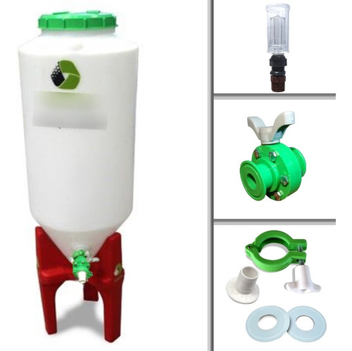 Fermentador Infinity Rotomolding Clamp 82l +llaves Y Airlock