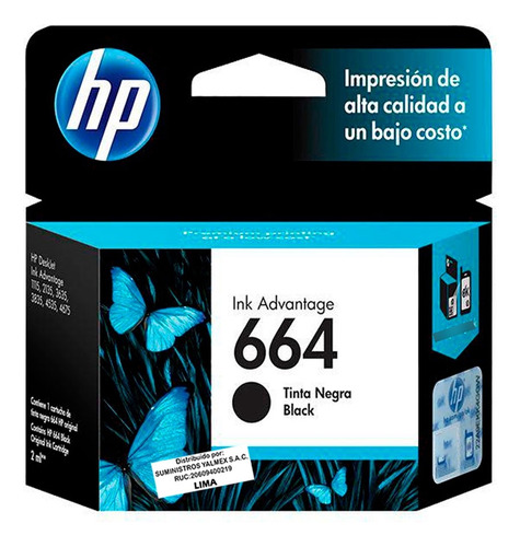 Kit  Cartucho Hp 664 Negro Mas Color  -2134 -2135