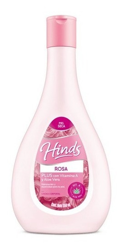 Crema Hinds Corporal Rosa Doble Vitamina A 350ml (cod 6394)